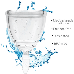 New Women Soft Medical Silicone Menstrual Cup