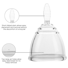 New Women Soft Medical Silicone Menstrual Cup