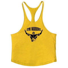 Men Anime Bodybuilding Cotton Stringer Tank Tops