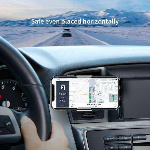 Image of Infrared Car Mobile Cell Phone Holder & 10W Wireless Charger