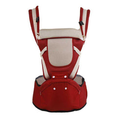 Aesthetic Ergonomic Hipseat Front Facing Kangaroo Wrap Baby Carrier