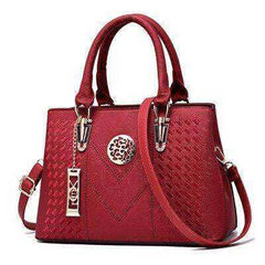 Embroidery Messenger Women Leather Handbags