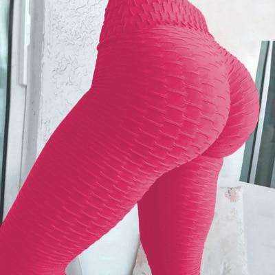 Image of Women's Sexy High Waist Push Up Fitness  Workout Anti Cellulite Leggings
