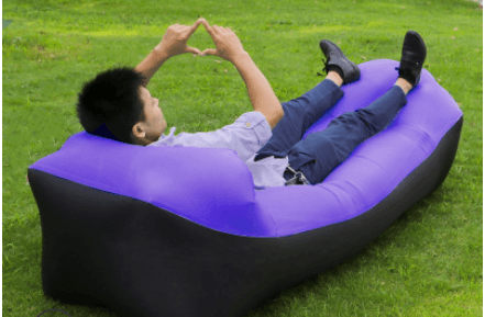 Image of Outdoor Portable Inflatable Lazy Sleeping Bag
