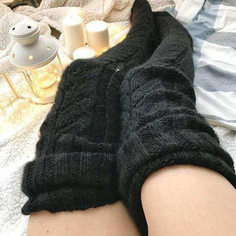 Women Warm Thigh Winter Knee Socks