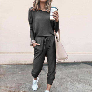 Casual Outfits Jogger 2 Piece Set For Women