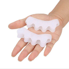 2Pcs Silicone Gel Toes Separators Orthopedic Stretchers