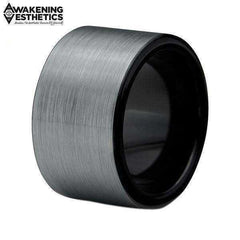 Jewelry - Large Silver Tungsten Carbide Ring