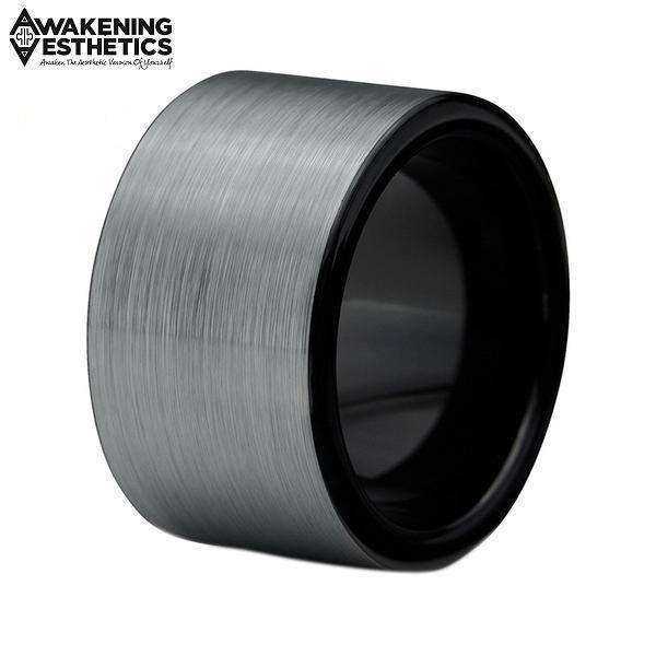 Jewelry - Large Silver Tungsten Carbide Ring