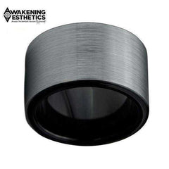 Jewelry - Large Silver Tungsten Carbide Ring