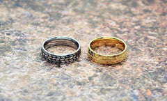 New Stainless Steel Classic Silver Tire Ring