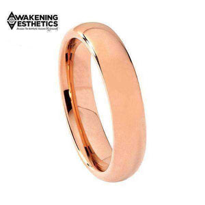 Jewelry - Rose Gold Plated Tungsten Carbide Ring