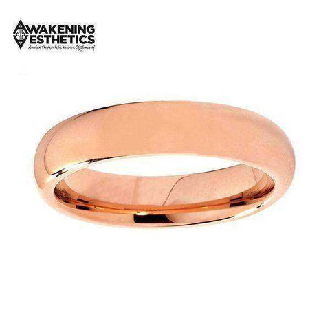 Image of Jewelry - Rose Gold Plated Tungsten Carbide Ring