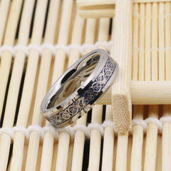 Jewelry - Silver Dragon Tungsten Carbide Ring