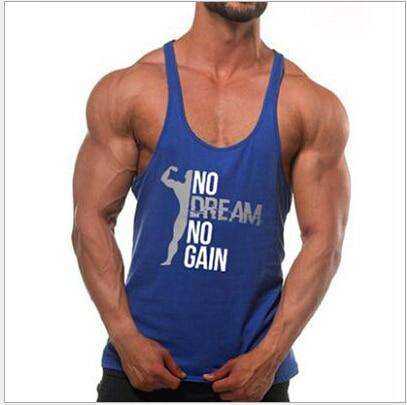 Image of Tank top Sleeveless Tee Sport Gym Fitness Casual Vest  Mens