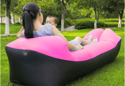 Outdoor Portable Inflatable Lazy Sleeping Bag