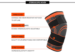 Aesthetic Professional Protective Breathable Sports Bandage Knee Brace Pad