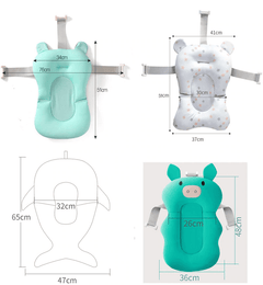Baby Anti-Slip Shower Bathtub Pillow & Chair Support Mat