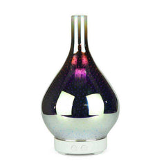 3D Glass Vase Shape Air Humidifier 7 Color Led Night Light