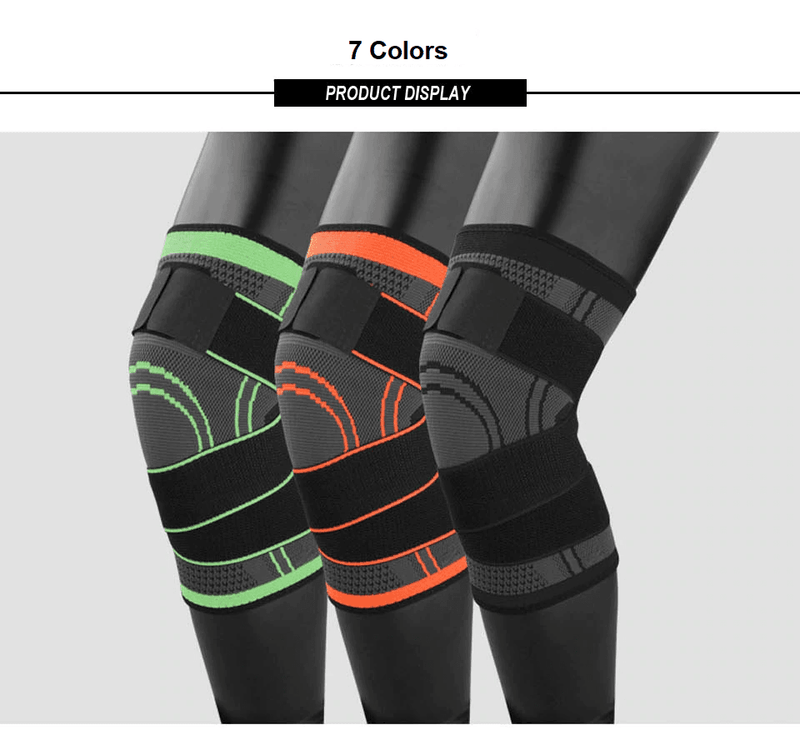 Aesthetic Professional Protective Breathable Sports Bandage Knee Brace Pad