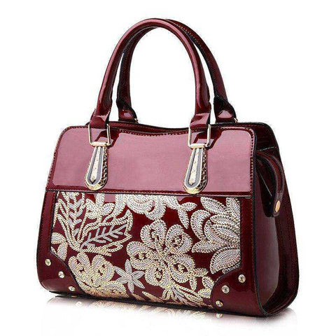 Glitter Sequin Flower Aesthetic Handbags