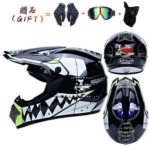Image of High Quality Quad Motorcycle Atv Helmet For Kids & Adults