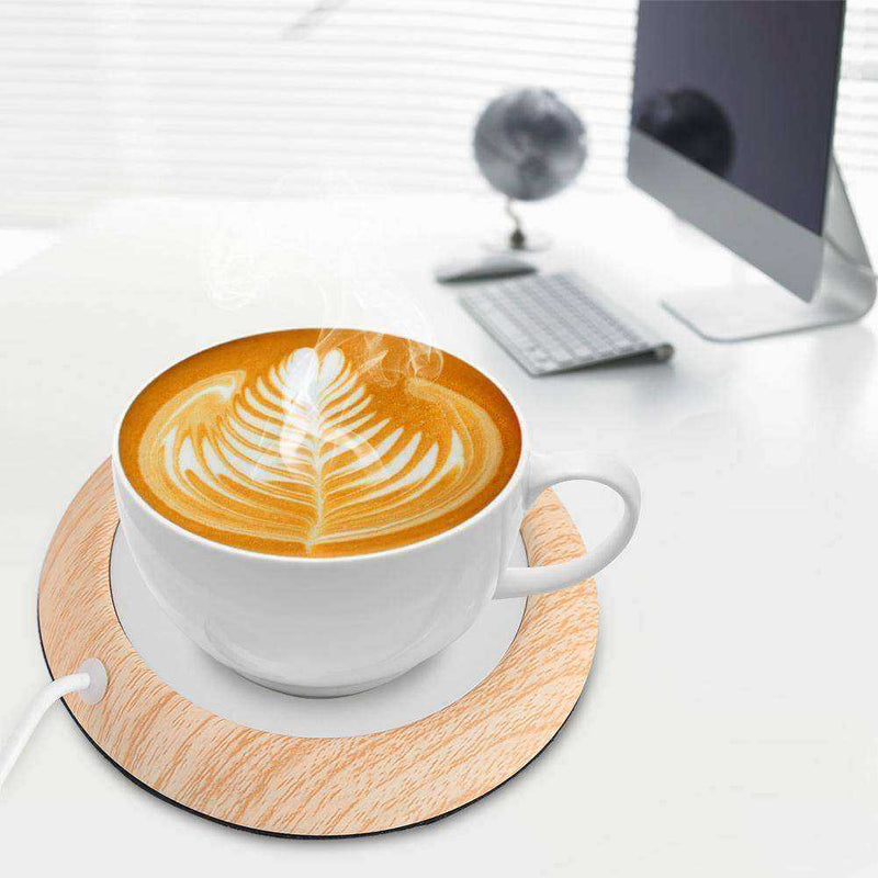 Coffee Cup Warmer Coaster Heater For Office Desk with USB