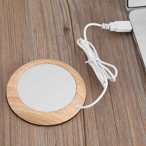 Coffee Cup Warmer Coaster Heater For Office Desk with USB