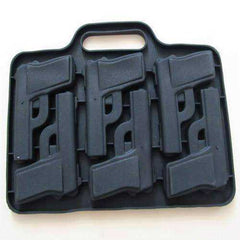 Cool Ice Cube Gun Maker Tray