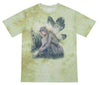 Tie-Dye Hip-hop Loose Short Sleeve Printed Female T-Shirt
