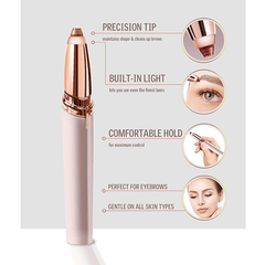 New Electric Mini Makeup Painless Eye Brow Epilator