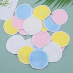 Washable Makeup Cotton Pads Bamboo Fiber Facial Skin Cleanser