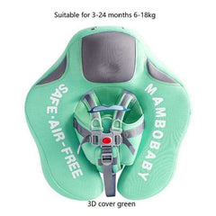 Solid Non-inflatable Newborn Baby Lying Swimming Ring Waist Float Pool Toys
