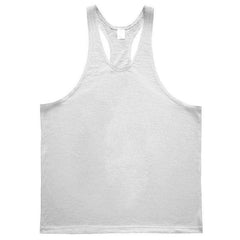 Mens Gym Fitness Clothing Workout Cotton Sleeveless Stringer