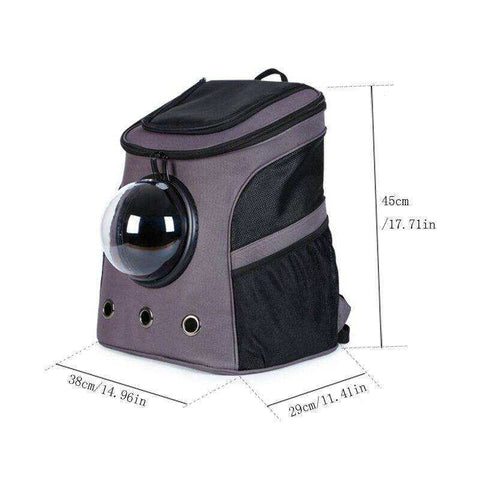 Image of Large Pet Backpack Portable Space Capsule Breathable Window