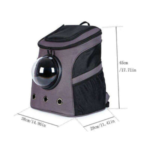 Large Pet Backpack Portable Space Capsule Breathable Window