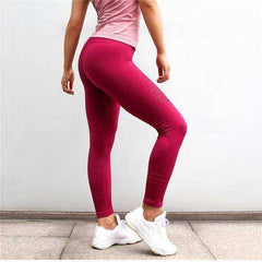 Seamless Mesh Flex Tummy High Waist Push Up Leggings