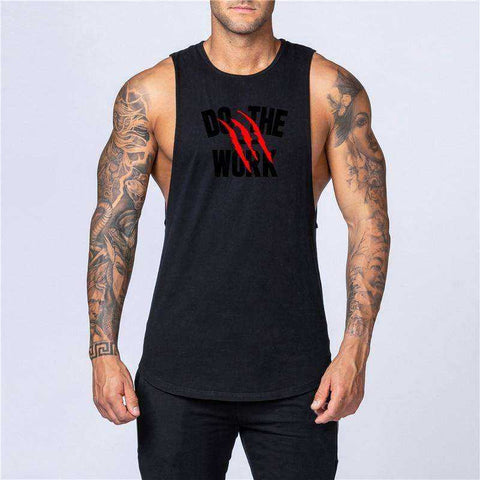 Image of Workout Mens Tank Top Vest Muscle Sleeveless Shirt Stringer Bodybuilding Singlets