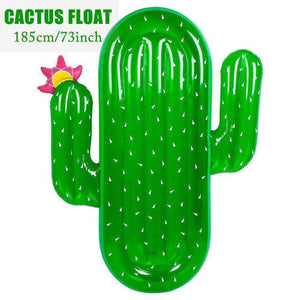 Watermelon Pineapple Cactus Inflatable Swimming Pool Float Mattresses