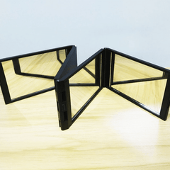 Mini Foldable Hair Colouring Makeup Mirror