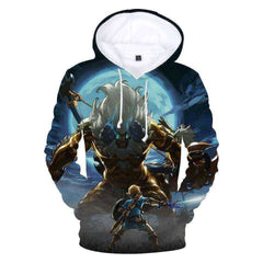 3D Print The Legend of Zelda 3D Sweatshirt Thin Hooded Pullovers