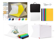 Portable USB Mini LED Light Folding Photo Studio/Light Box
