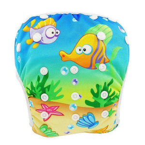 Aesthetic Waterproof Adjustable Washable Baby Pool Pant Swimming Diaper