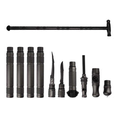 Multi-Functional  Aluminum Alloy Tactical Stick Trekking Pole