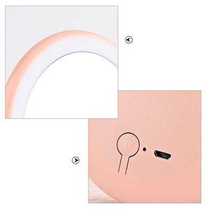 Pink Aesthetic LED Pocket Makeup Mirror