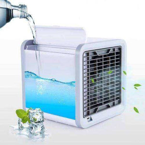 High Quality Portable Mini Air Conditioner Cooler with 7 Color LED