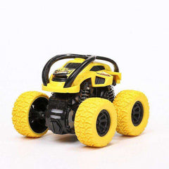 Mini Inertial Off - Road Plastic Friction Stunt Pullback Children Toy Car for boys - AWAKENING AESTHETICS