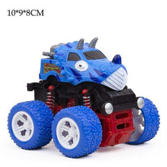 Mini Inertial Off - Road Plastic Friction Stunt Pullback Children Toy Car for boys - AWAKENING AESTHETICS