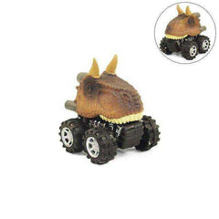Mini Inertial Off - Road Plastic Friction Stunt Pullback Children Toy Car for boys - AWAKENING AESTHETICS