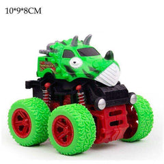 Mini Inertial Off - Road Plastic Friction Stunt Pullback Children Toy Car for boys - AWAKENING AESTHETICS